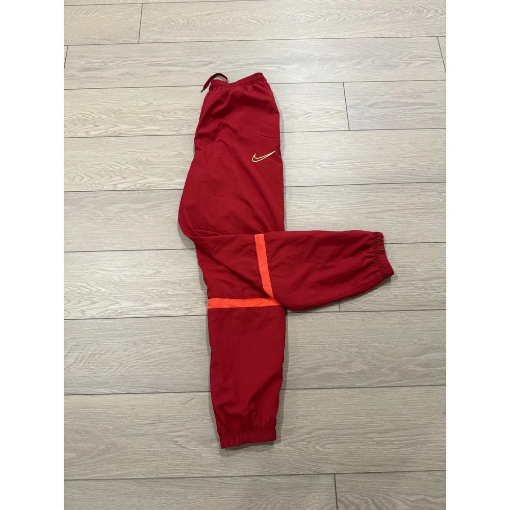 Nike Dri-Fit Woven Soccer Pants Mens Size Large Red Mesh Inner Vents CW6128 687